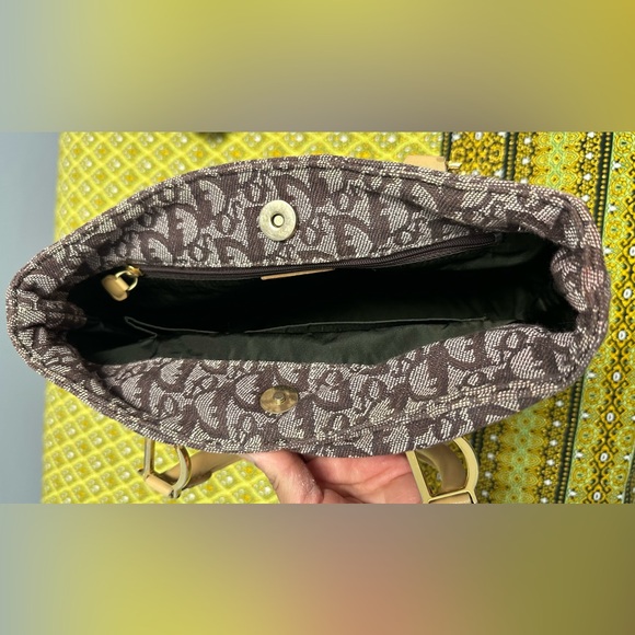 CHRISTIAN DIOR VINTAGE MONOGRAM TOTE BAG - Picture 8 of 15